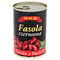 Фасоль червона консервована M&K Fasola Czerwona 400 г Польща