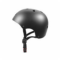 Защитный шлем Helmet T-005 Black S для катания на роликовых коньках скейтборде MyS