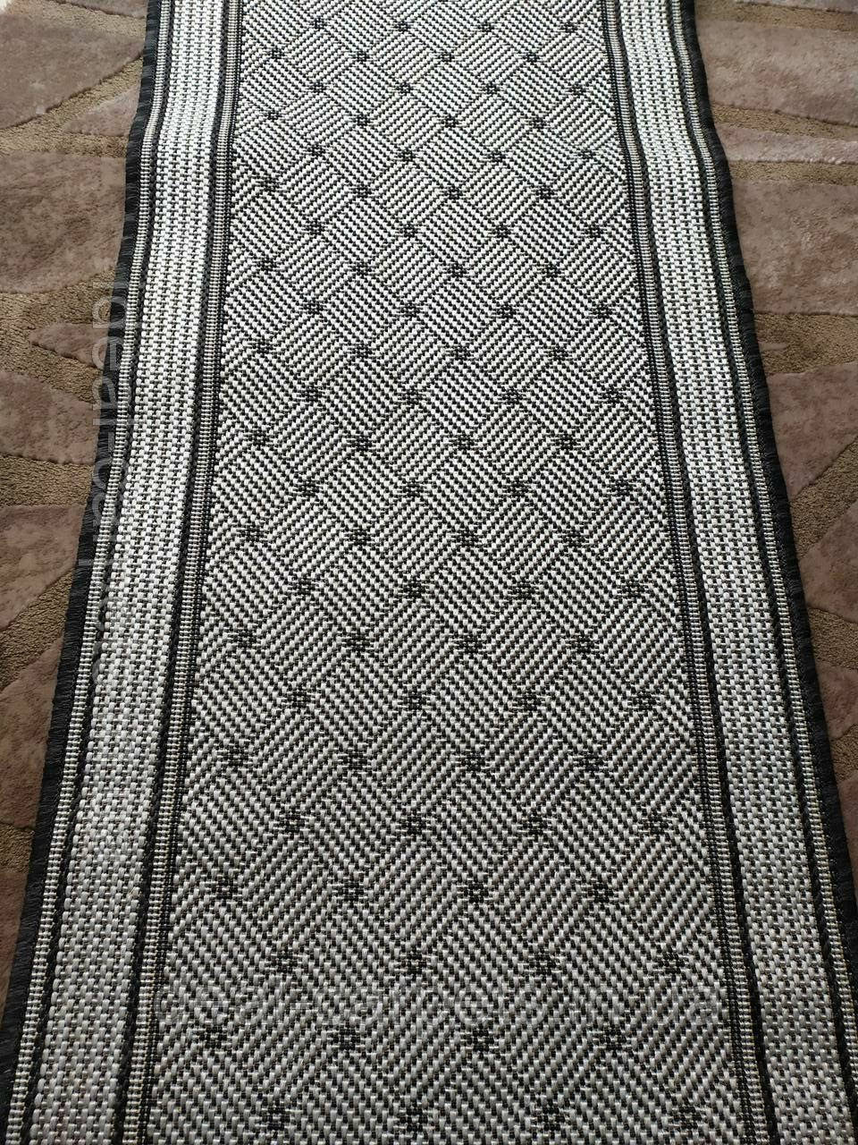 Доріжка на резині Flex 1944-08 L.Grey 1.5м, фото 1