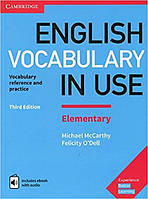English Vocabulary in Use Elementary 3th Edition With Answers and eBook