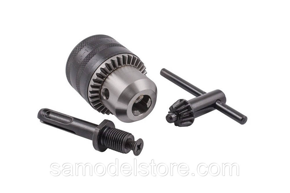 Патрон до 13 мм. з перехідником під sds+, фото 1