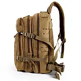 Тактичний штурмовий рюкзак на 30 л військовий Хакі, фото 5