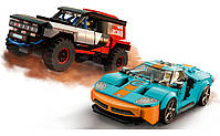 LEGO Speed Champions Ford GT Heritage Edition and Bronco R 660 деталей (76905), фото 4
