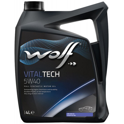 Моторное масло Wolf Vitaltech 5W-40 4л (8311192)