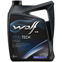 Моторное масло Wolf Vitaltech 5W-40 5л (8311291) - Топ Продаж!