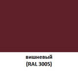 Фарба гумова Farbex вишнева матова RAL 3005, 1.2 кг, фото 2