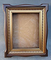 Кіот для ікони фігурний із внутрішнім пластиковим багетом, фото 5