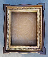 Кіот для ікони фігурний із внутрішнім пластиковим багетом, фото 2