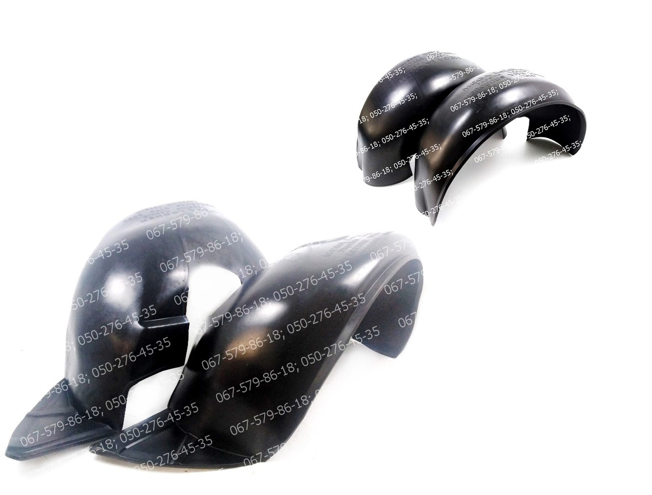 Комплект підкрильників (4 шт) Мерседес Віто 639 Mercedes Vito 639, фото 1