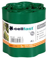 Газонный бордюр Cellfast 15x900 см Темно-зеленый