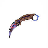 Дерев'яний Дитячий Ніж "КЕРАМБІТ SCRATCH" Слід з STANDOFF 2, іграшкова зброя, фото 2