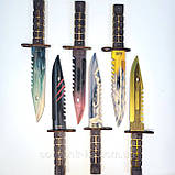 Дерев'яний ніж-іграшка "М-9 BAYONET UNIVERSE" Космос з STANDOFF 2, іграшкова зброя, фото 2