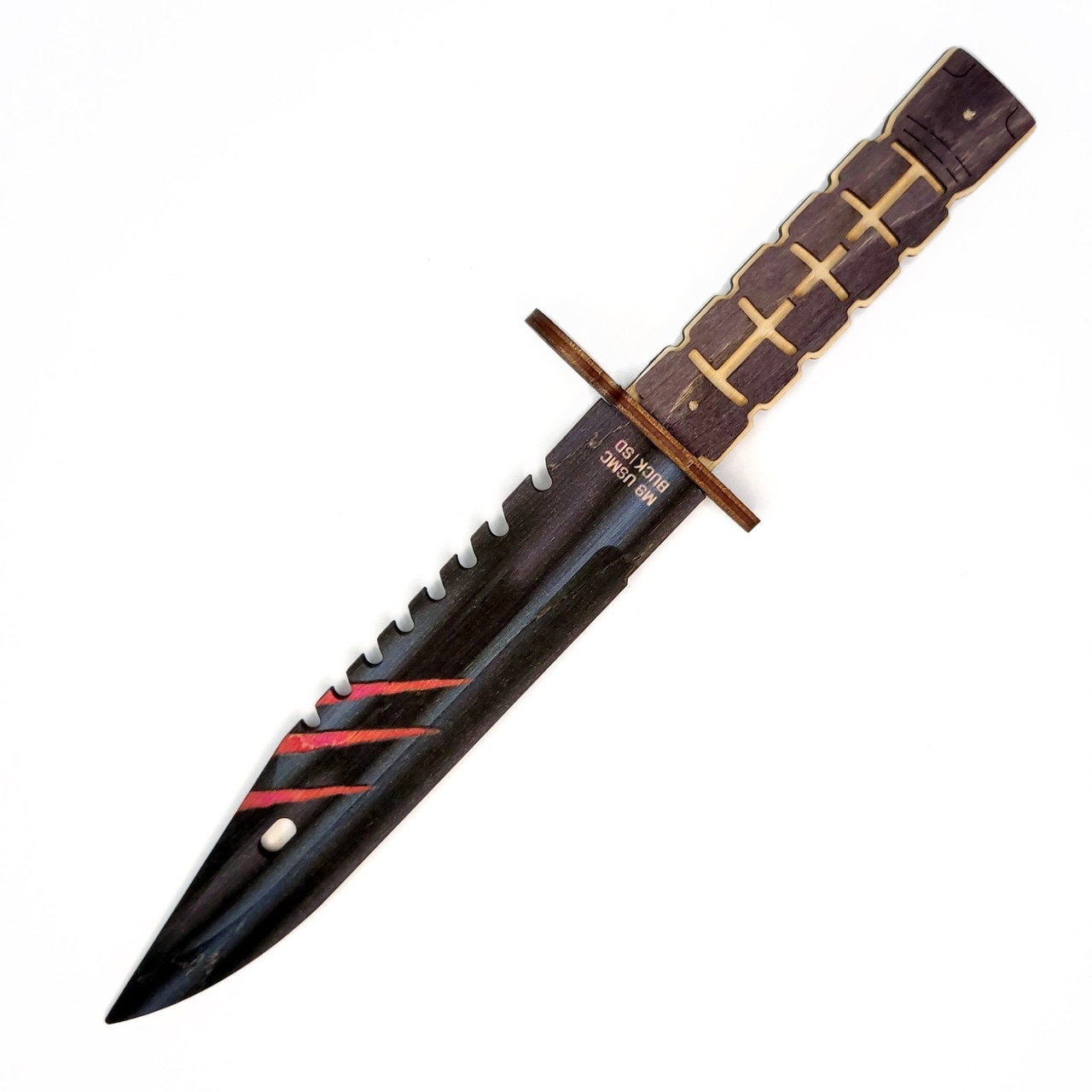 Дерев'яний Дитячий ніж "М-9 BAYONET SCRATCH" Слід з STANDOFF 2, іграшкова зброя