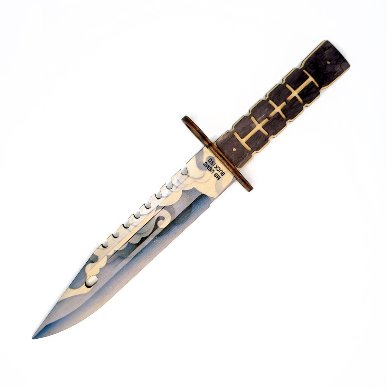 Дерев'яний ніж-іграшка "М-9 BAYONET KUMO" Кумо з STANDOFF 2, іграшкова зброя