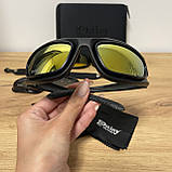 Тактичні окуляри зі змінними лінзами, фірма DAISY С5, окуляри для військових, окуляри для стрільби, антивідблиск окуляри, фото 10