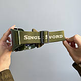 Тактичні окуляри на шолом , фірмові single sword окуляри військові, окуляри для стрільби, фото 4