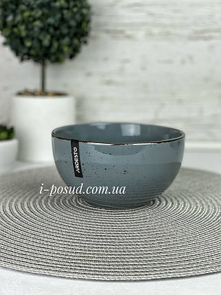 Салатник 14 см Ardesto Bagheria Grey AR2914GREY, фото 1