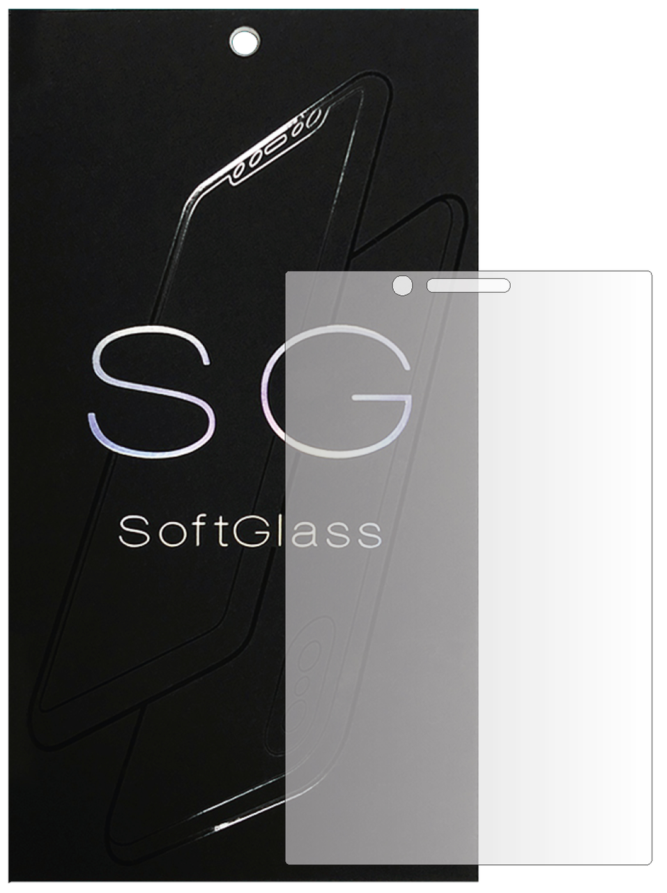 Плівка Blackberry Key one 2 на екран поліуретанова SoftGlass