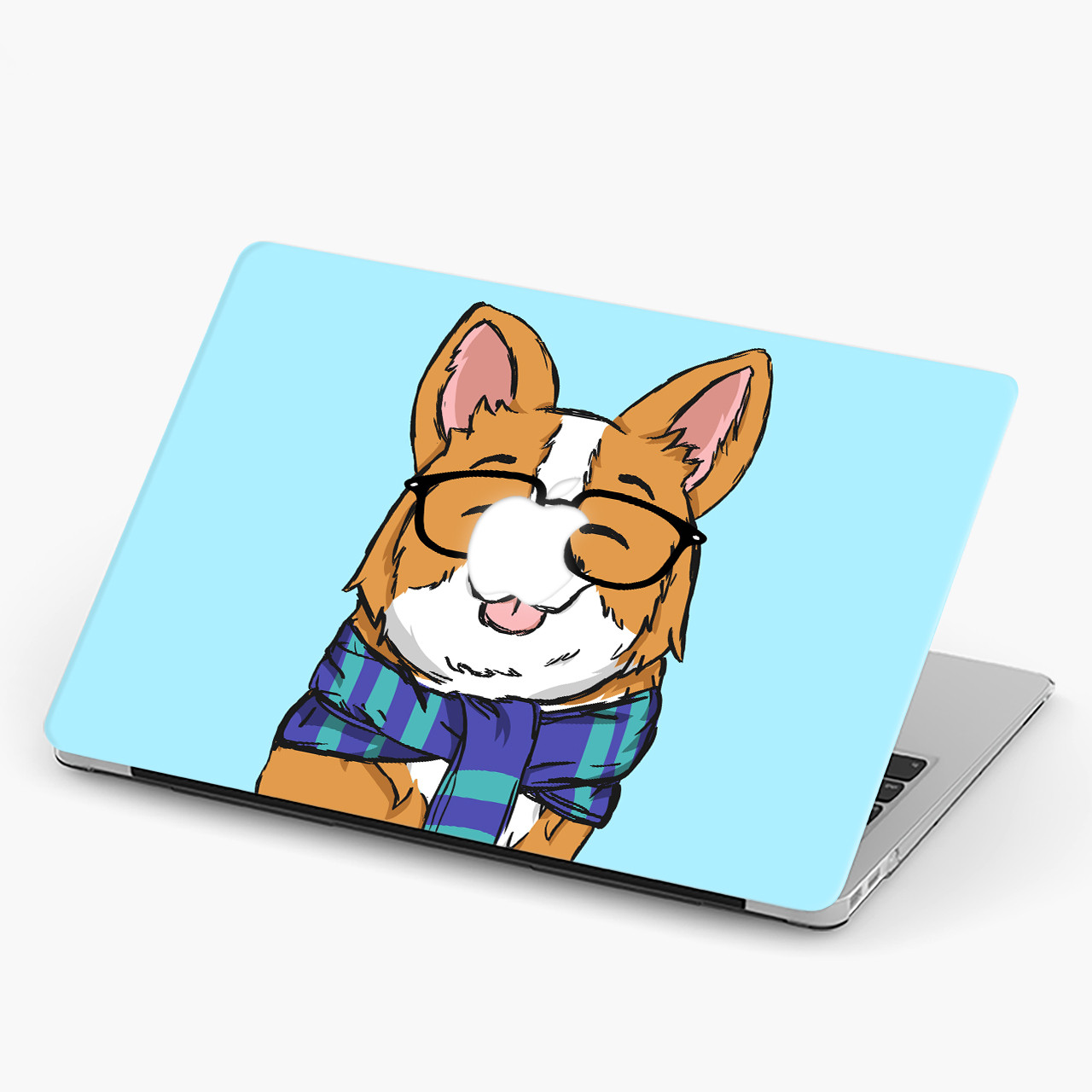 Чохол пластиковий для Apple MacBook Pro / Air Коргі (Corgi) макбук про case hard cover
