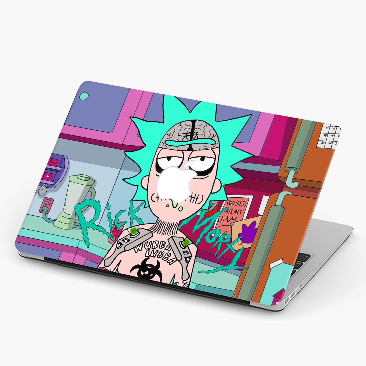Чохол пластиковий для Apple MacBook Pro / Air Сміт Рік та Морті (Rick and Morty) макбук про case hard cover