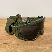 Тактические военные очки на резинке, солнцезащитные очки, очки-маска для стрельбы
