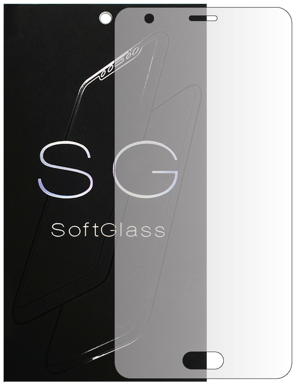 Бронеплівка для Doogee X20 на екран зносостійка поліуретанова SoftGlass, фото 1