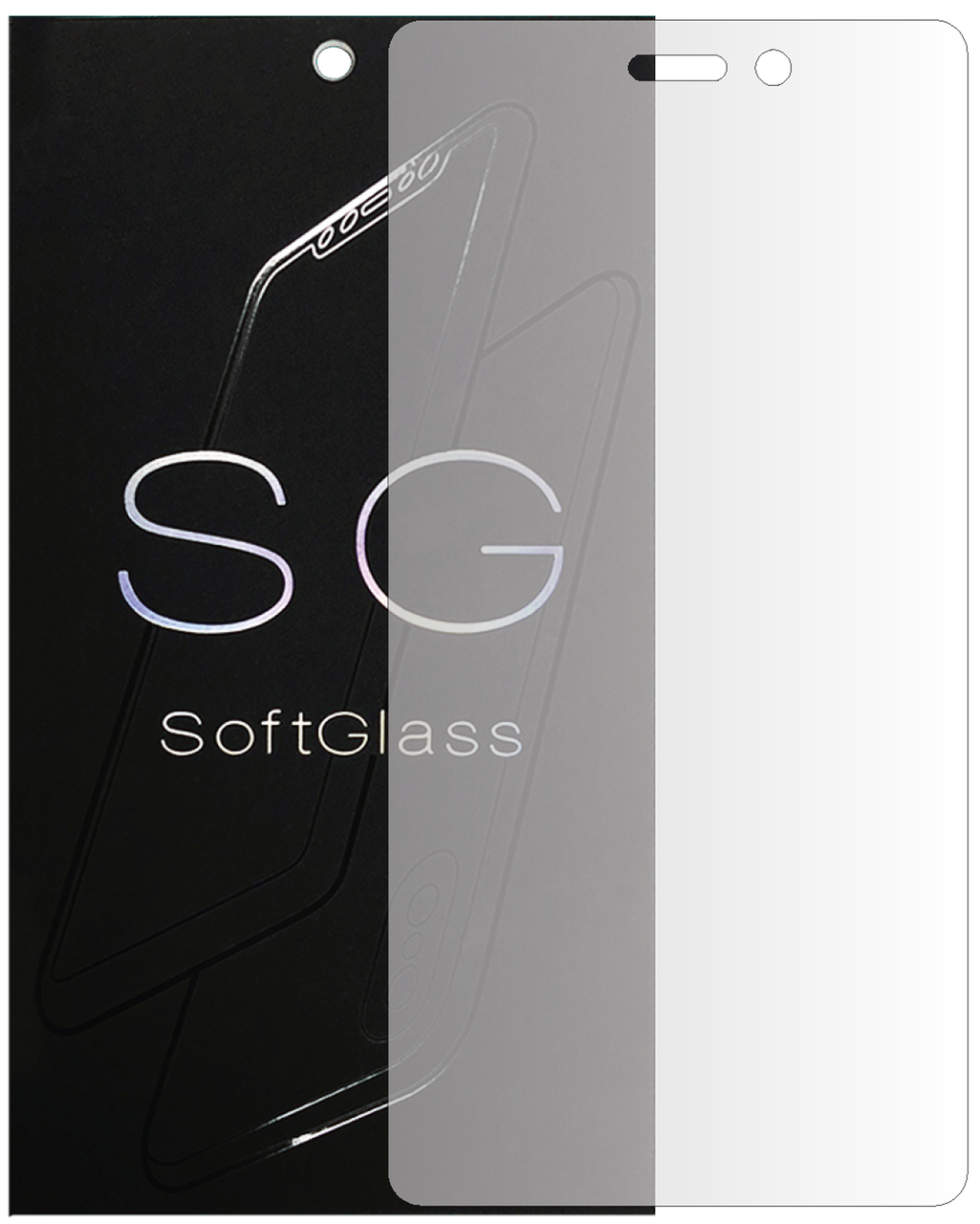 Бронеплівка для Doogee x5 на екран зносостійка поліуретанова SoftGlass, фото 1