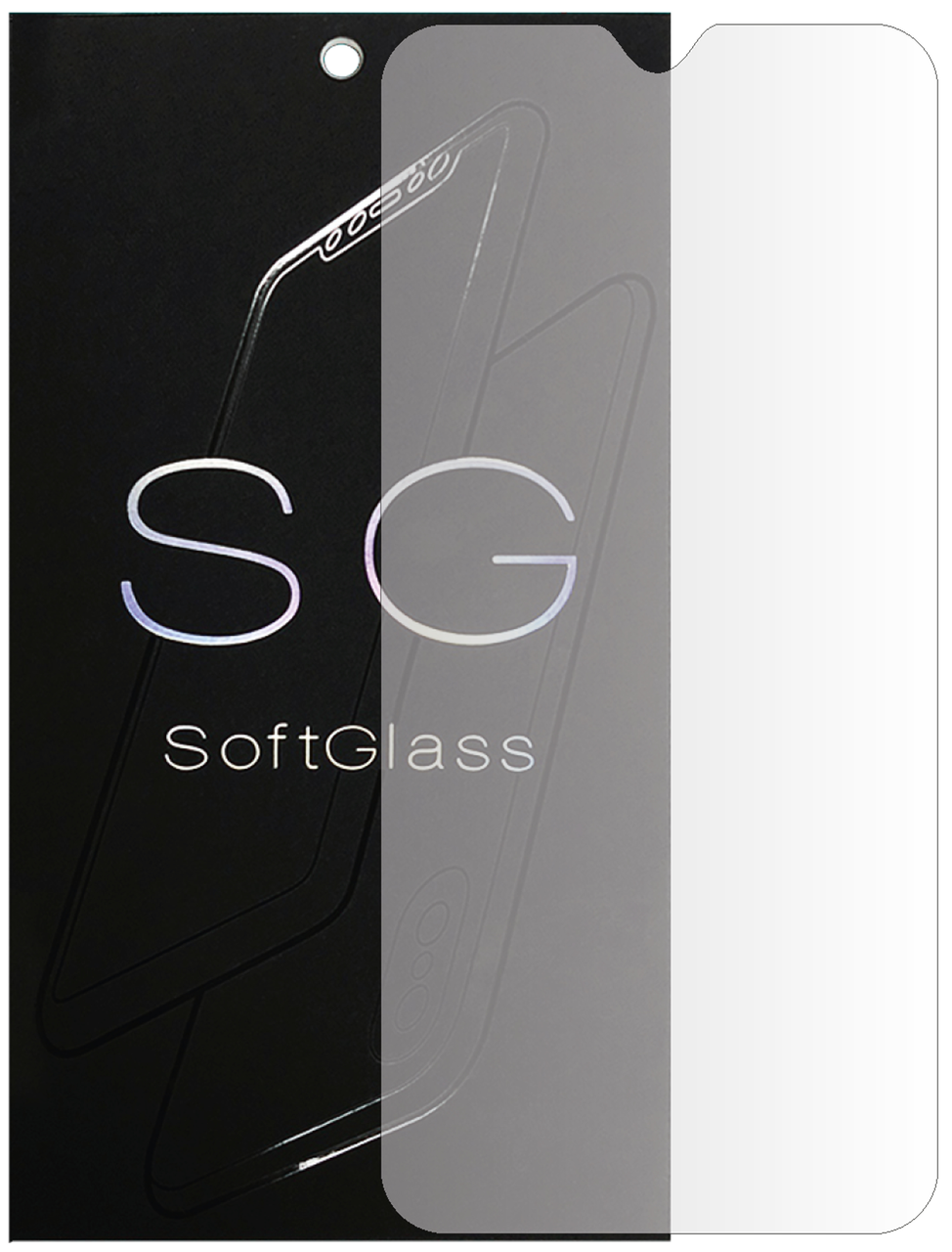 Бронеплівка для Doogee X90 на екран зносостійка поліуретанова SoftGlass, фото 1