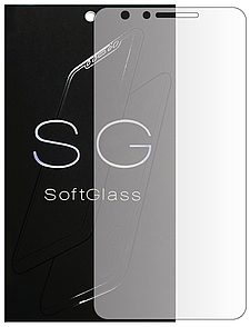 Бронеплівка для Doogee Y6 на екран зносостійка поліуретанова SoftGlass