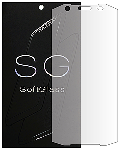 Бронеплівка для Doogee S70 Lite на екран зносостійка поліуретанова SoftGlass