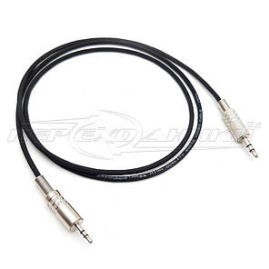 Аудіокабель 3.5 mm стерео на 2.5 mm стерео jack у екрані, фото 3
