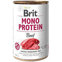 Корм для собак Брит із яловичиною Brit Mono Protein Dog k 400г