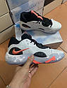 Eur36-46 Nike PG 6 Fluoro White Black Crimson чоловічі баскетбольні кросівки, фото 7