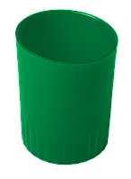 Подставка для ручек Buromax "Стакан", пластик 1 отд., Зелёный