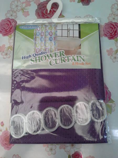 Шторка у ванну кімнату тканинна shower curtain