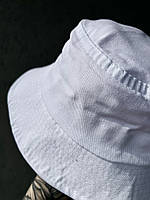 Панама мужская женская габардин Int летняя белая Панамка шапка на лето унисекс ТОП качества