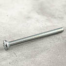 Гвинт М 3х35 мм DIN 7985 з напівкруглою головкою оцинкований, фото 2