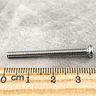 Гвинт М 3х35 мм DIN 7985 з напівкруглою головкою оцинкований, фото 4