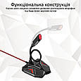 Мікрофон Promate Streamer LED, USB Maroon (streamer.maroon), фото 3