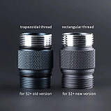 Перехідник під акумулятор 18350 для Convoy S2+ чорний, фото 4