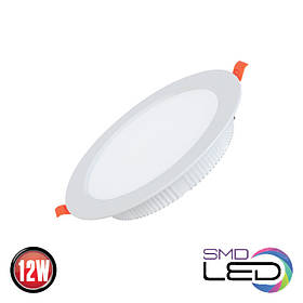 Круглий Врізний LED Світильник Horoz "ALEXA" 12W
