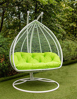 Підвісне крісло кокон Дабл Смугастий