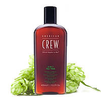 Засіб для догляду за волоссям та тілом 3-в-1 American Crew Classic Tea Tree 450 мл