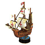 Тривимірний пазл CubicFun Корабель Санта Марія T4031h, фото 2