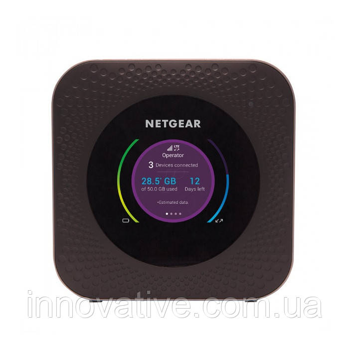 3G/4G WiFi роутер NetGear Nighthawk MR1100 із завантаженням до 1 Гбіт/сек (Чорний)