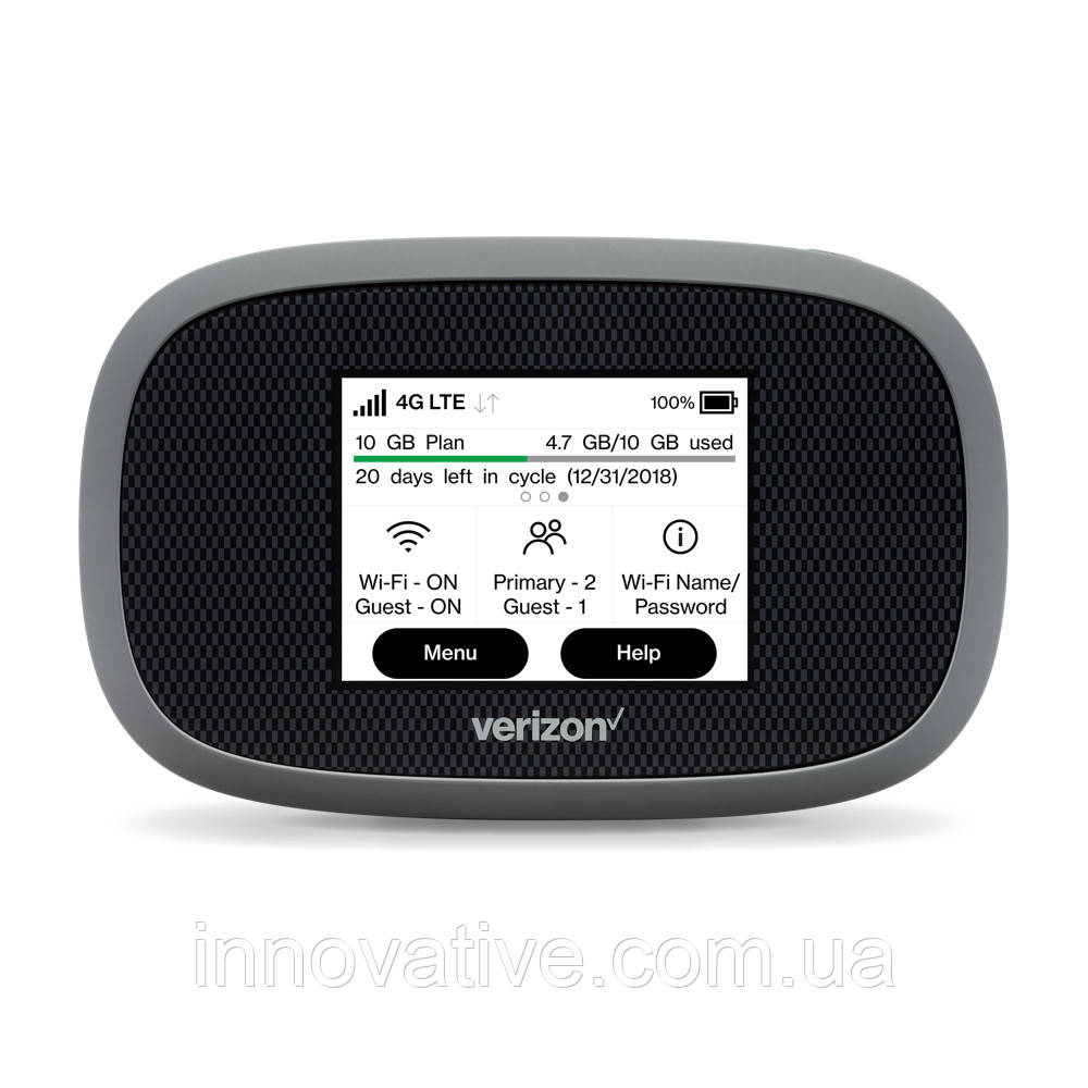4G LTE WiFi роутер Novatel MiFi 8800L із завантаженням до 1,2 Гбіт/сек (Сірий)
