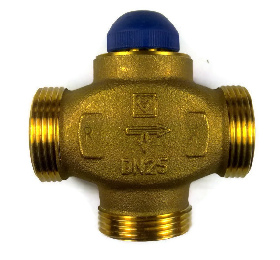 Триходовий термостатичний клапан HERZ CALIS-TS-RD DN-15