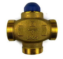 Триходовий термостатичний клапан HERZ CALIS-TS-RD DN-20
