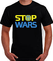 Футболка с принтом "Stop wars" Push IT XS