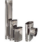 Труба овальна нержавіюча 120/240 1 мм, фото 3